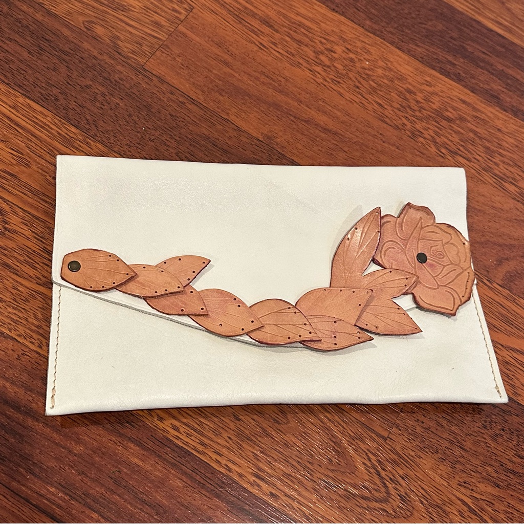 Authentic Leather Clutch